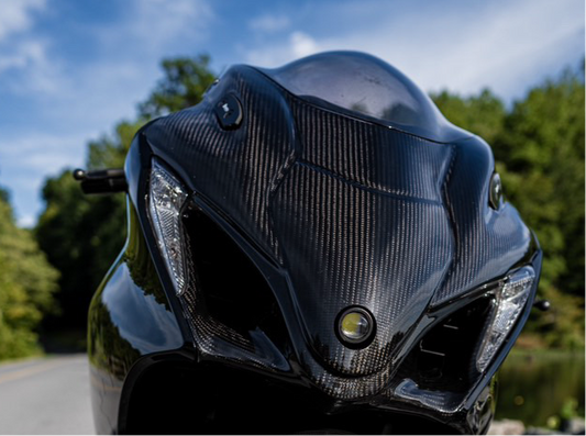 MotorFix Hayabusa 2022+ carbon Full Face + Position Light