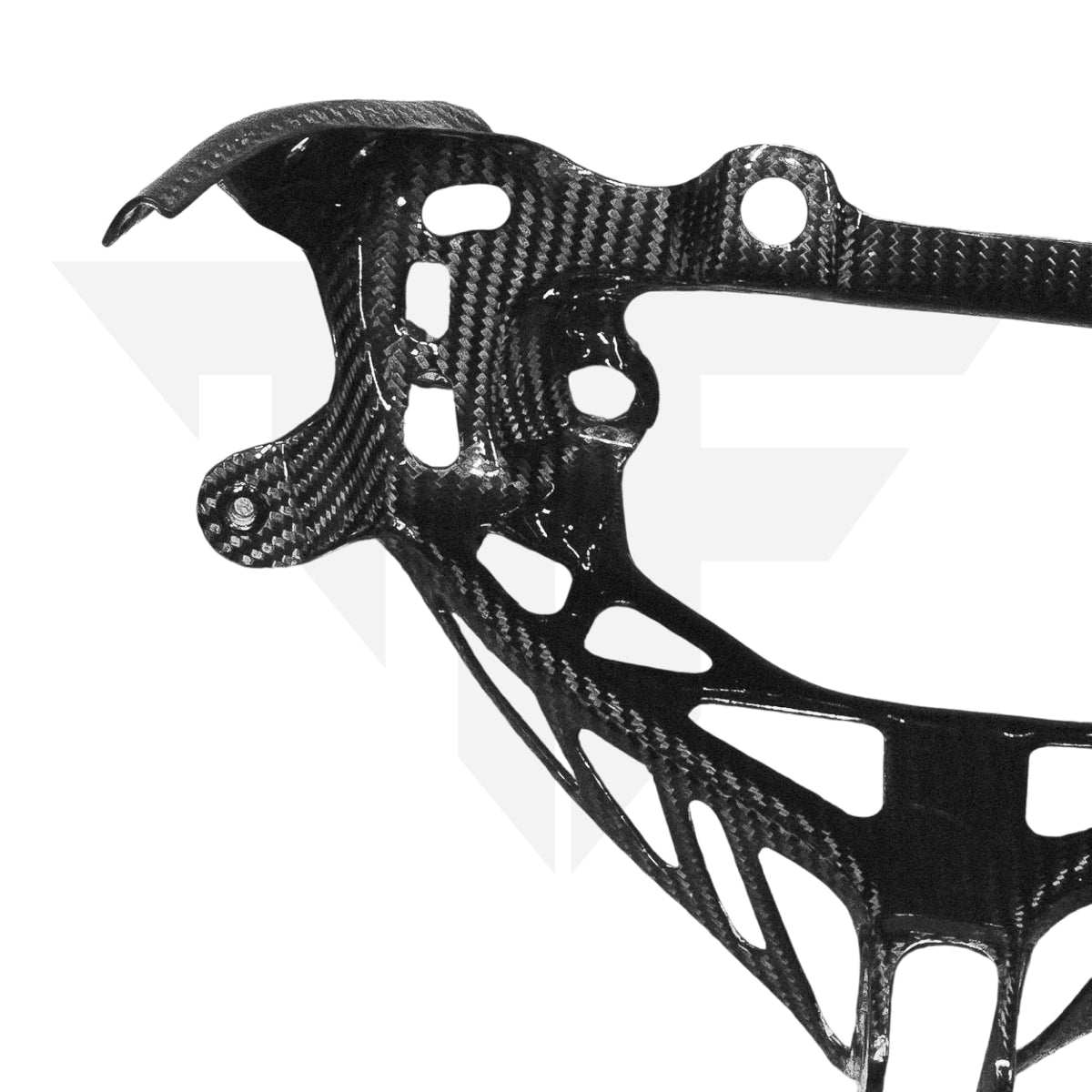 MotorFix Suzuki Hayabusa 2022+ carbon fiber face bracket - view 3