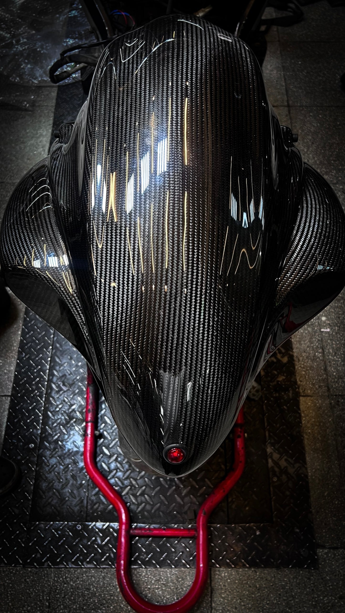 MotorFix HAYABUSA 2008-2020 Carbon over tail