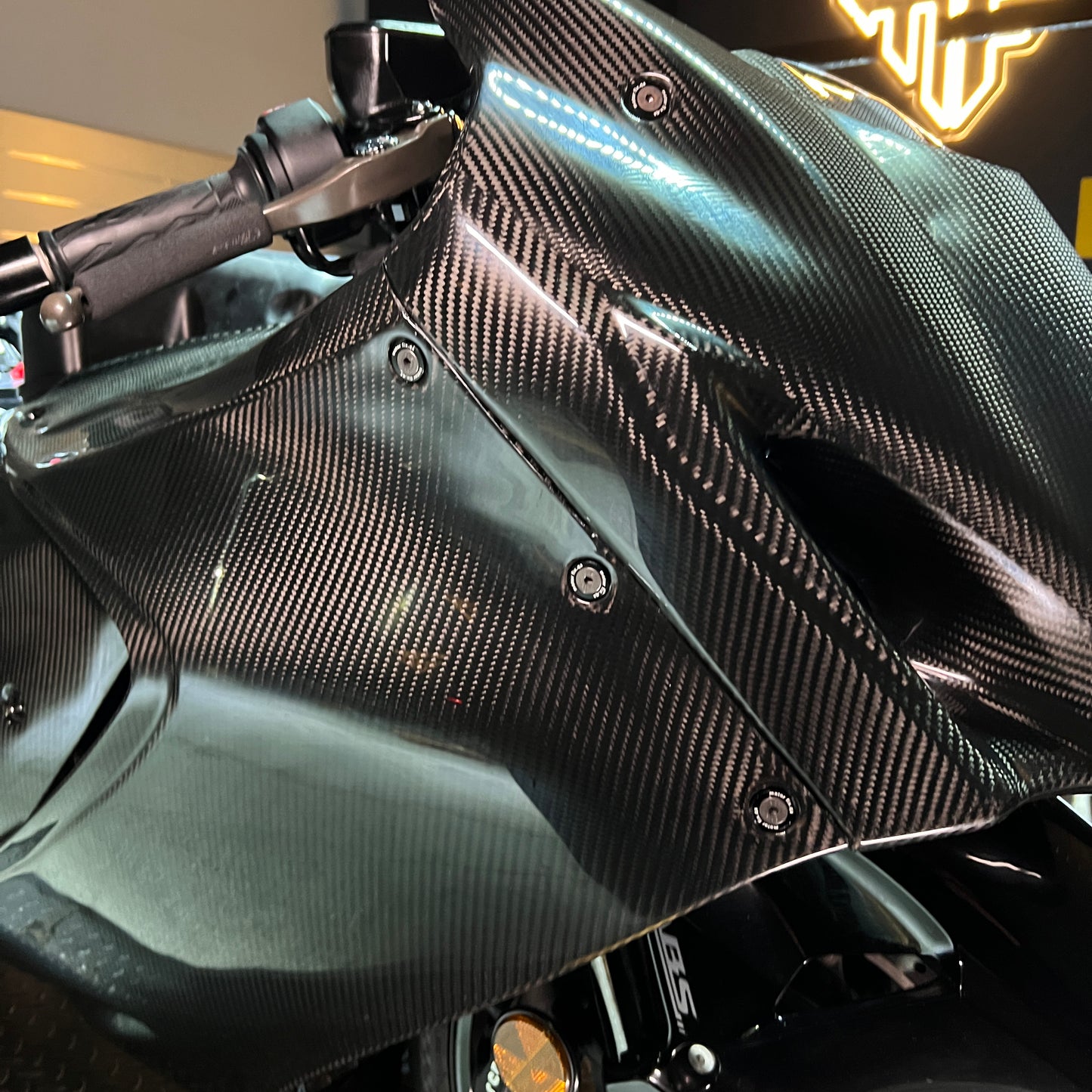 MotorFix Hayabusa 2022+ carbon Full face +Sides Panels