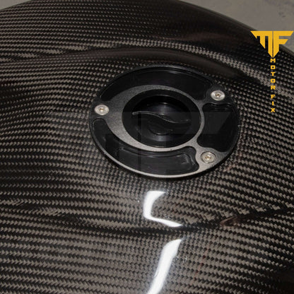 BMW S1000RR 2019+ low profile Carbon Fiber FUEL TANK Motorfix