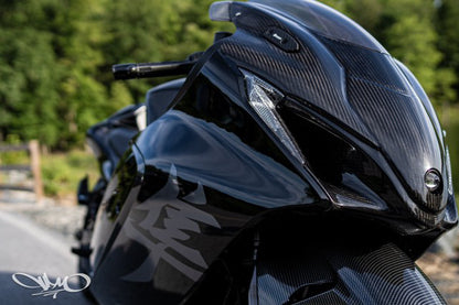 MotorFix Hayabusa 2022+ carbon Full Face + Position Light