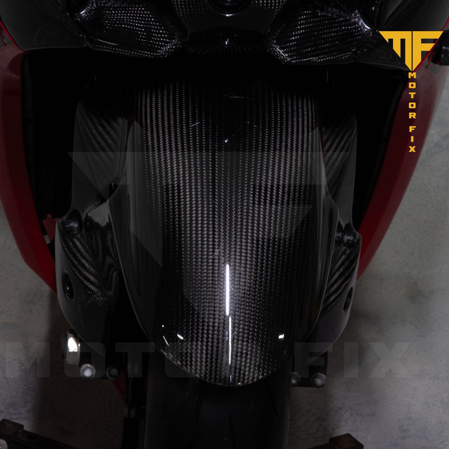 UNIVERSAL Carbon Fiber Fender Motorfix