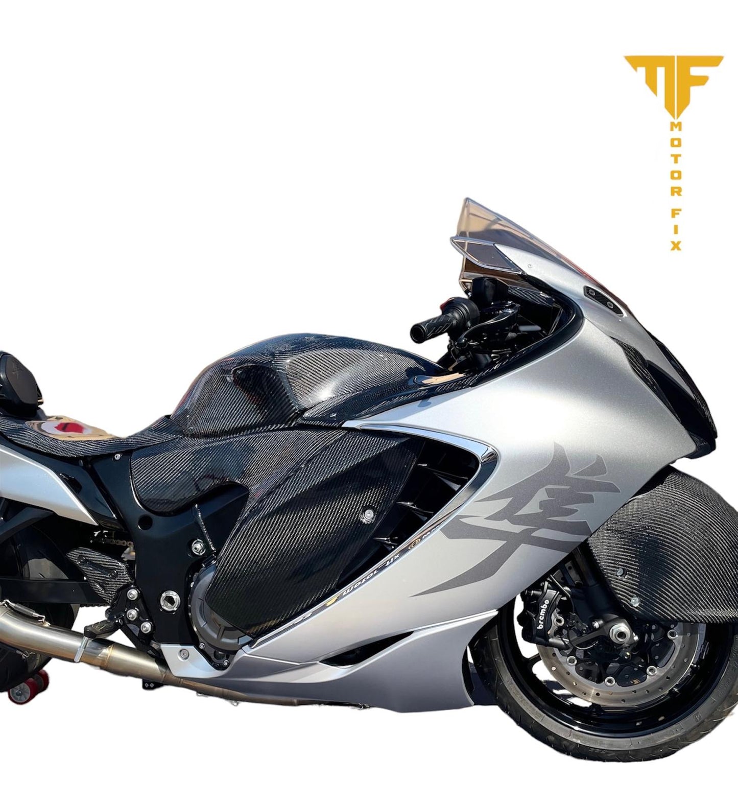 MotorFix SUZUKI HAYABUSA 2022+ low profile carbon Fuel Tank