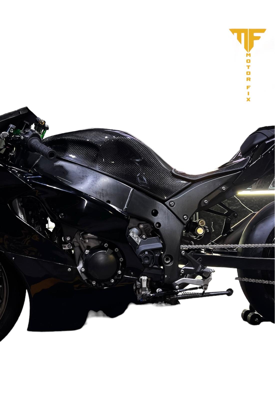 MotorFix Kawasaki ZX10R/RR 2016+ low profile carbon Fuel Tank