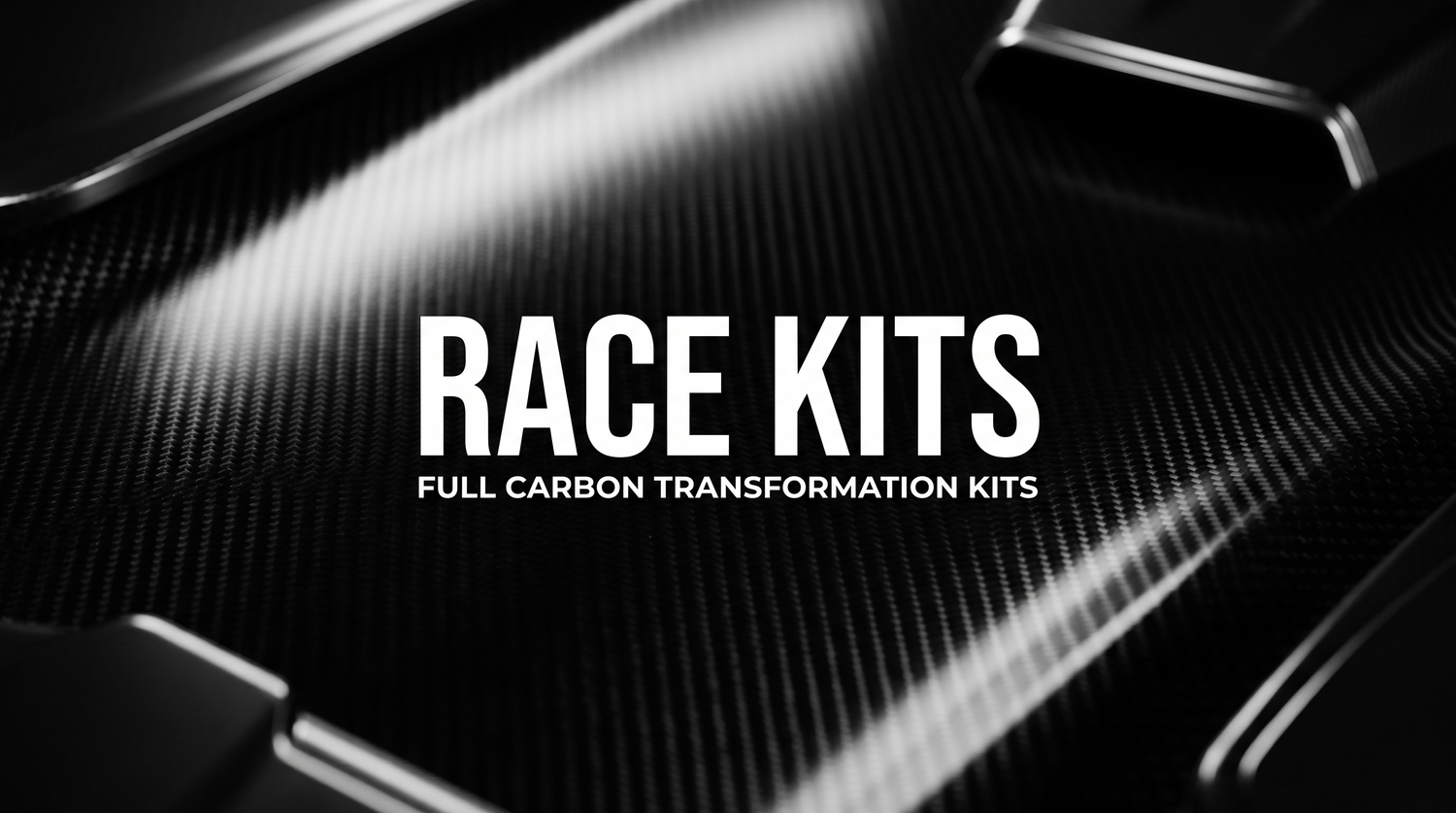 MotorFix Race Kits - full carbon transformation kits banner