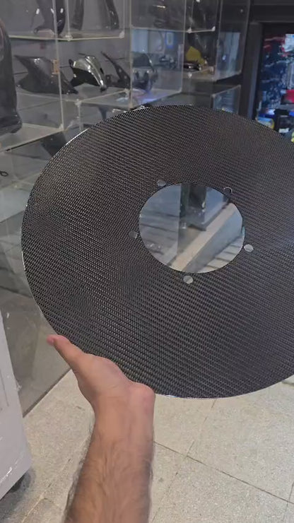 Carbon Fiber Rear Disc Cover for Hayabusa 2022+